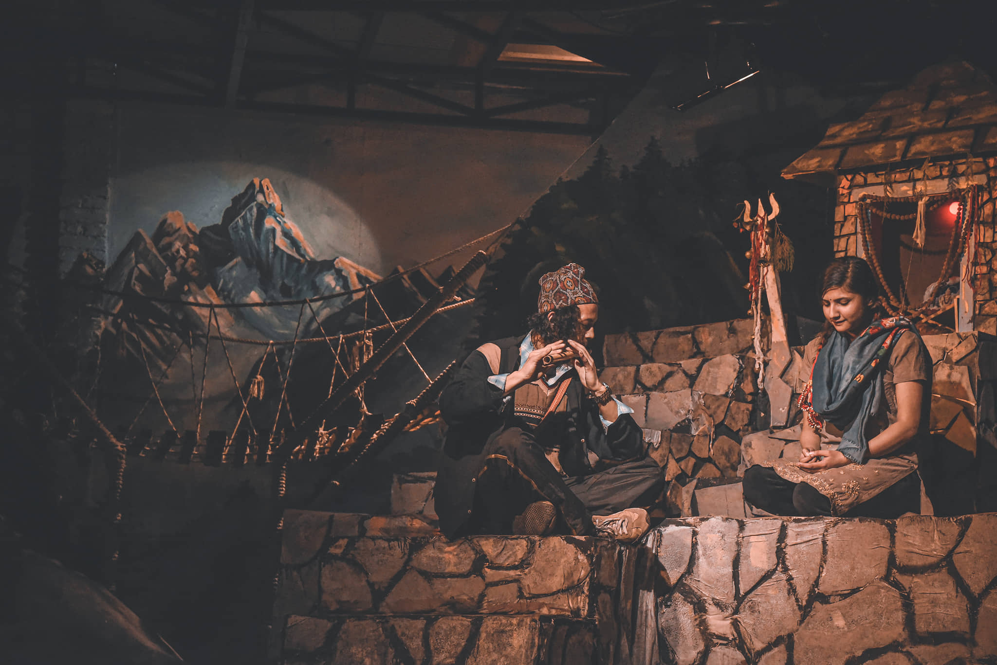 नाटक 'झिम्के मामा'को मञ्चन सुरु