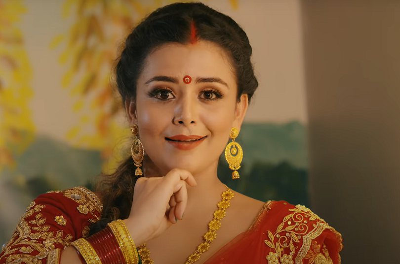 तीज गीतमा दिल खोलेर नाच्दै नीता(भिडियो)