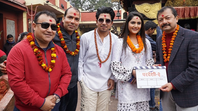 लकडाउनले रोकिएको 'परदेशी २'को छायाङ्कन सुरु हुँदै 