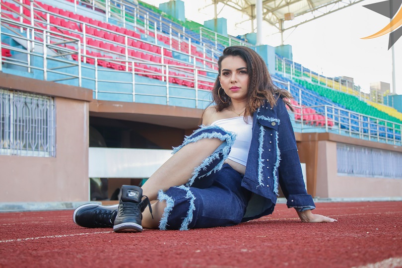 तस्बिरमा अभिनेत्री एलिजा गौतम बोल्ड अवतार