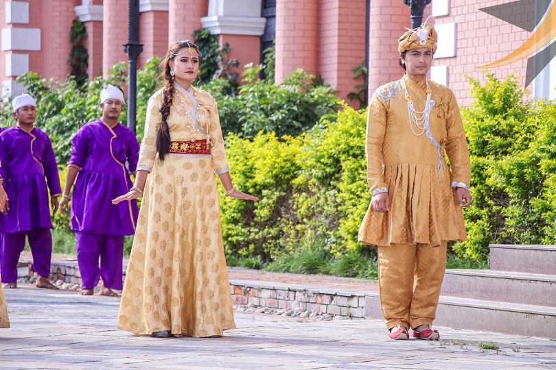 तस्बिरमा 'जाले रुमाल'का पल, रियाशा, सरोज र आश्मा