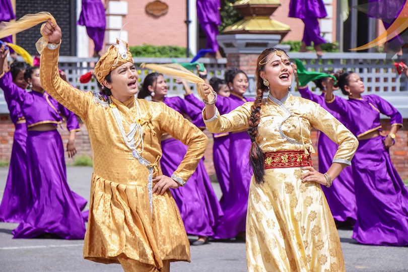 तस्बिरमा 'जाले रुमाल'का पल, रियाशा, सरोज र आश्मा