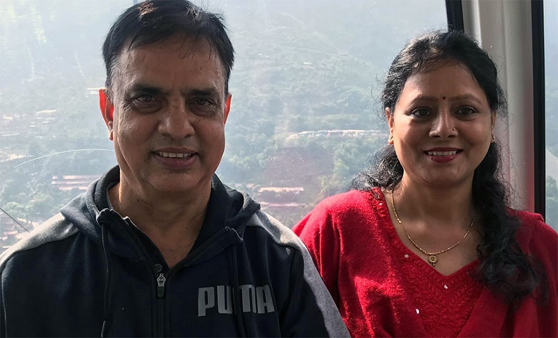कोरोनामुक्त भए हाँस्य कलाकार हरिवंश दम्पती