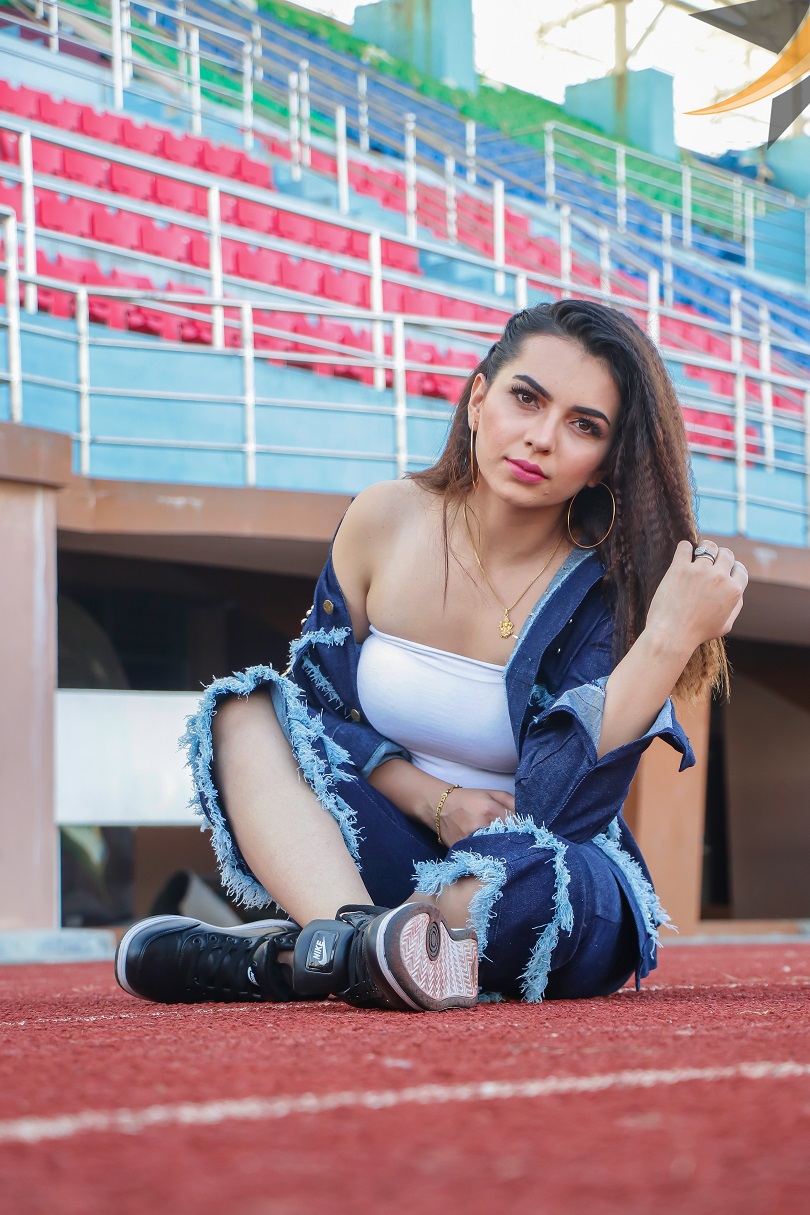 तस्बिरमा अभिनेत्री एलिजा गौतम बोल्ड अवतार