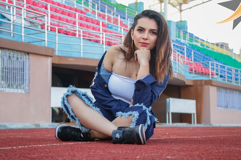 तस्बिरमा अभिनेत्री एलिजा गौतम बोल्ड अवतार