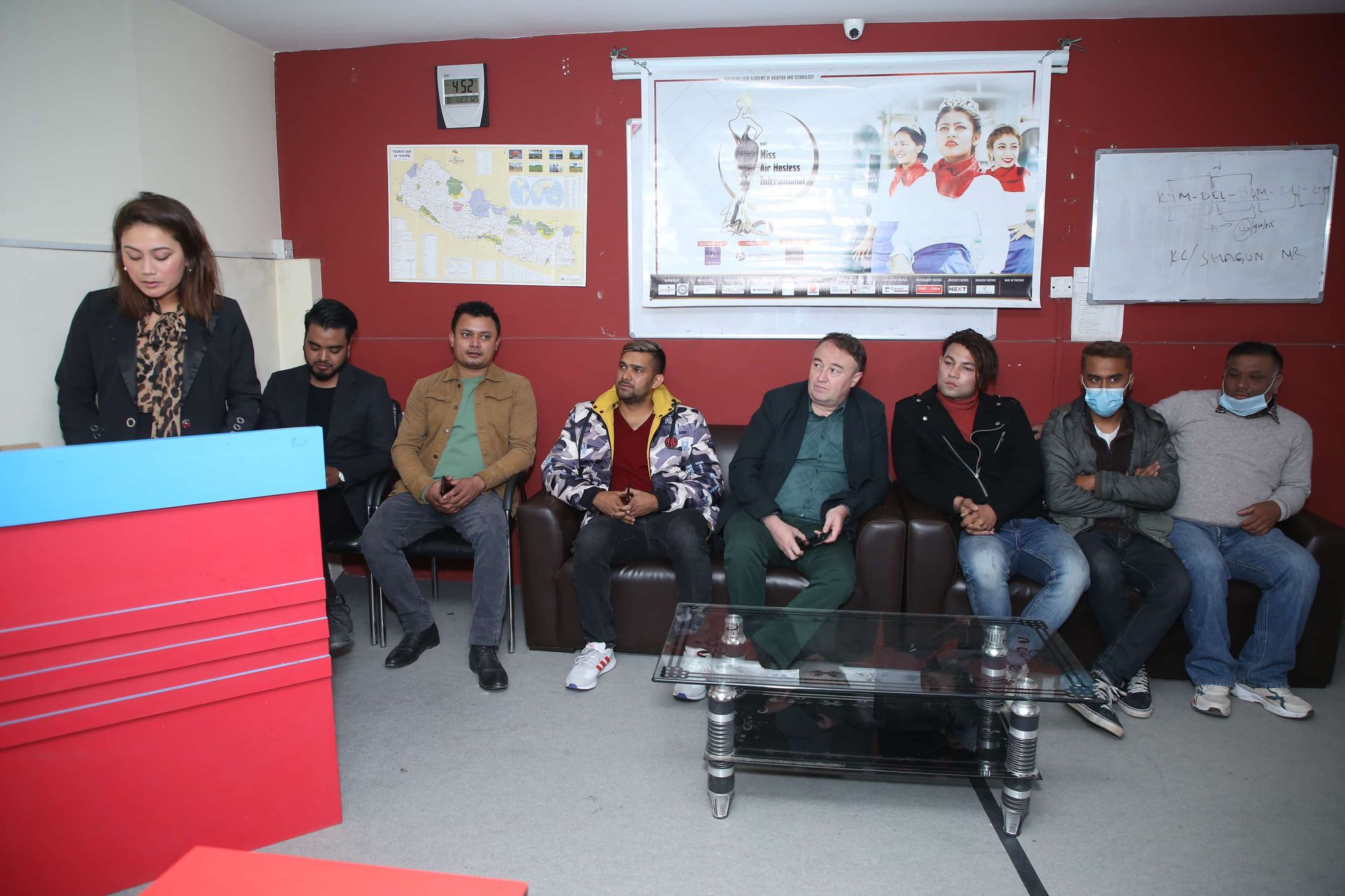 नाट मिस एयर होस्टेज इन्टरनेशनको प्रशिक्षण शुरु