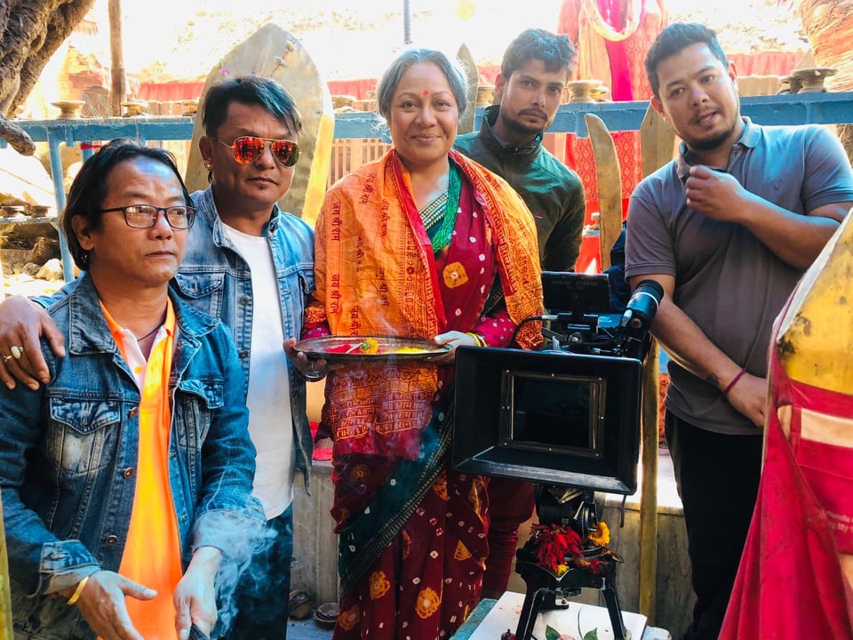 शोभितको निर्देशनमा &lsquo;डाँडाको वरपिपल&rsquo; को शुभमुर्हूत