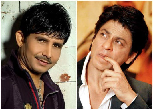 शाहरुखलाई 'हिन्दी दर्शकको बारेमा ज्ञान' नभएको फिल्म समिक्षक केआरकेको टिपणि 