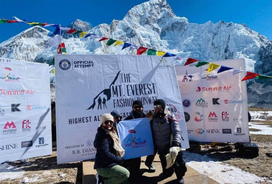 सगरमाथामा फेशन शोको दोस्रो संस्करण हुने         