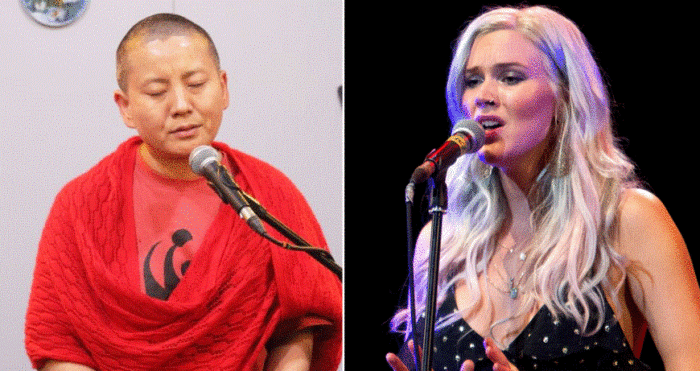 ब्रिटिस गायिका जोस स्टोनसँग आनी छोइङले गाइन् &lsquo;फूलको आँखामा फूलै संसार&rsquo;(भिडियो)