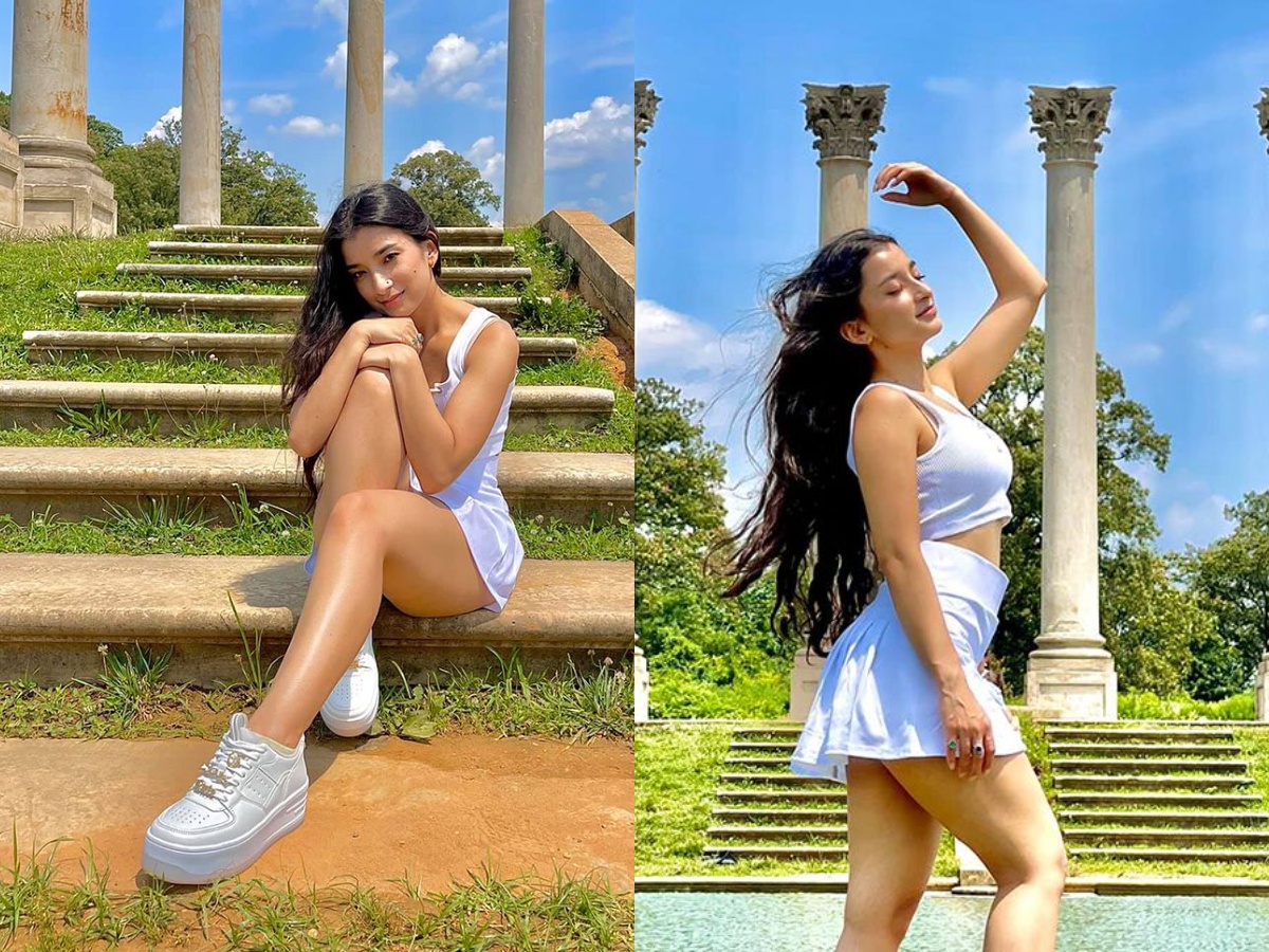 खुलेकी सुहानाकाे विभिन्न पोज