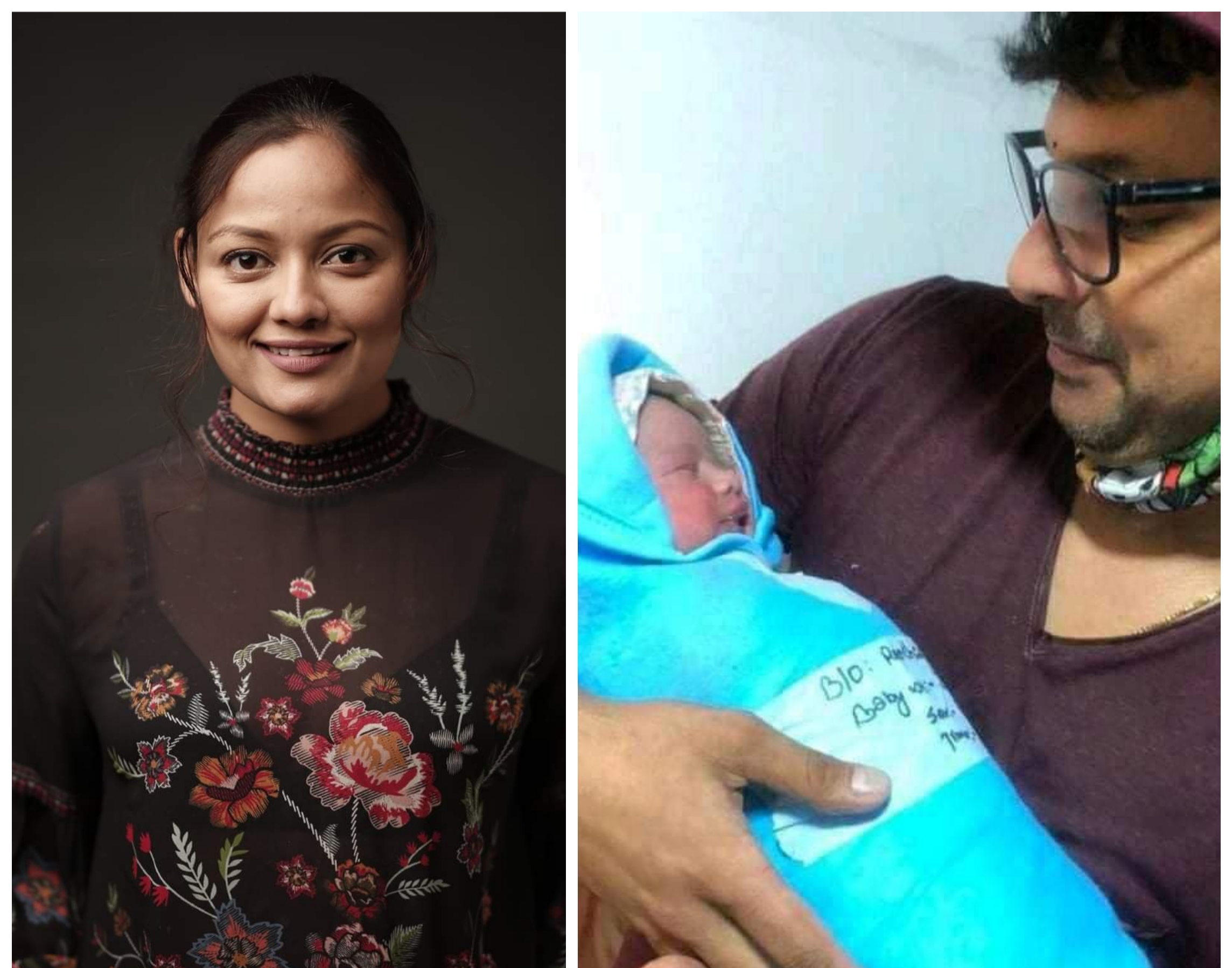 बधाई :अभिनेत्री ऋचा शर्मालाई पुत्र लाभ 