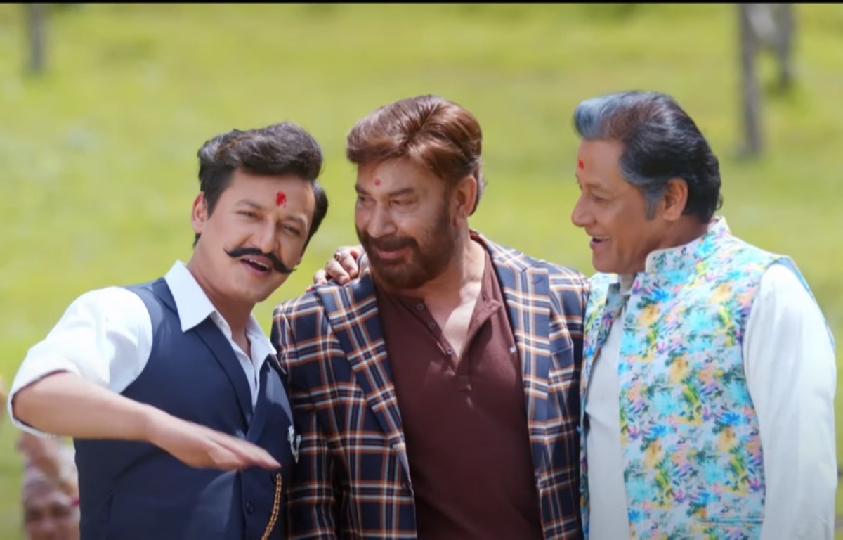 &lsquo;काट्दिम्ला जुँगा जम्मै&rsquo;मा भुवन,शिव र सलोनको ठुम्का (भिडियो)