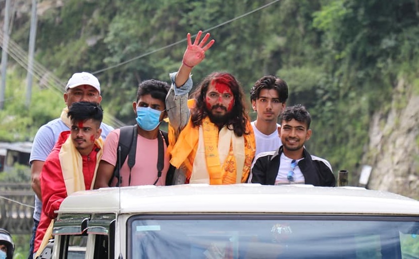 भरतमणिलाई च्याम्पियन बनाउन बाइक र्&zwj;याली