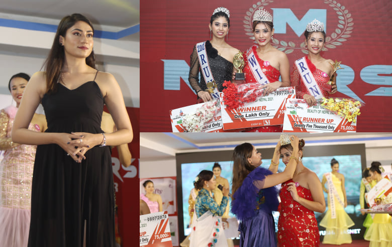 'मार्सी बियर मिस टुरिजम ब्युटी अफ नेपाल'को विजेता बनिन् आयुषा बस्नेत 