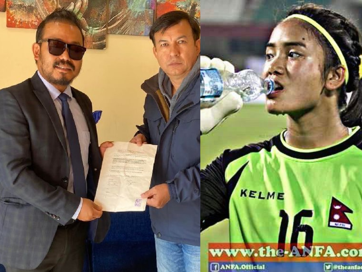 मिलन चाम्सले गोलकिपर एन्जिलाको जीवनीमा फिल्म बनाउँने