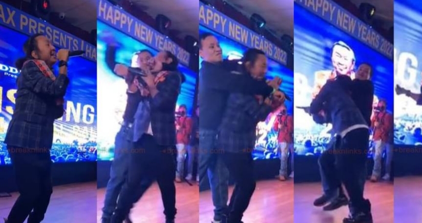 गायक राजेश पायल राईलाई दर्शकले गरे हातपात 