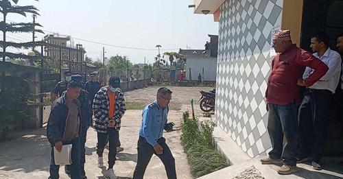 हतकडी लगाएर पललाई बयानको लागि कावासोती लगियो