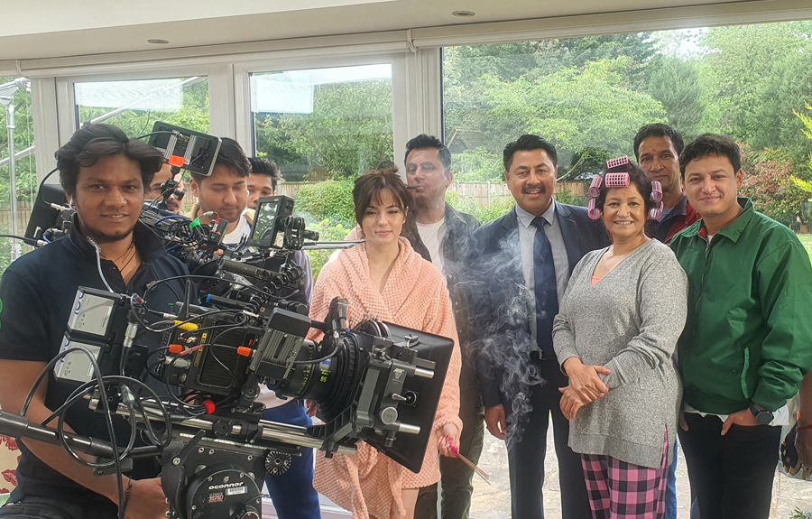 &lsquo;हनीबनी&rsquo; छायांकन लन्डनमा सुरु 