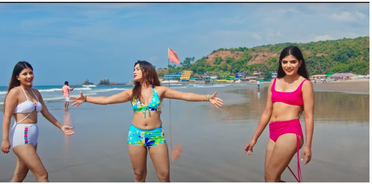 &lsquo;आँधी तुफान २&rsquo;को शीर्ष गीतमा बोल्ड आरती, यांशु र सोनी (भिडियो)    