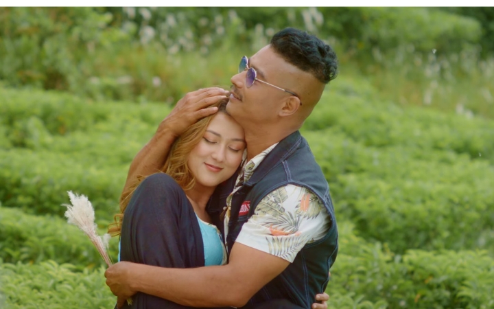 &lsquo;दुई नम्बरी&rsquo; गीतमा सौगातको अंगालोमा उपासना (भिडियो)