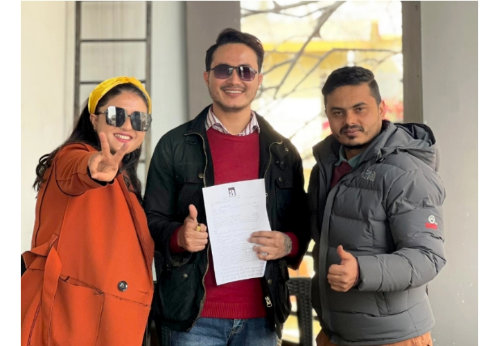 "डेसान" अभिनेता निशान "मीरा" मा अनुबन्धित ,अनिताले निर्देशन गर्ने 