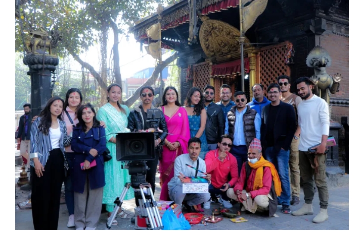 फिल्म &lsquo;मीराः स्याडो अफ अ रेन्बो&rsquo;को गरियो शुभमुहुर्त