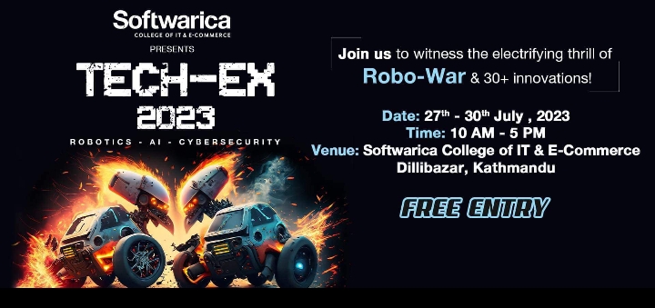सफ्टवारिका कलेजद्वारा  `टेक&ndash;एक्स २०२३&acute; आयोजित हुँदै 