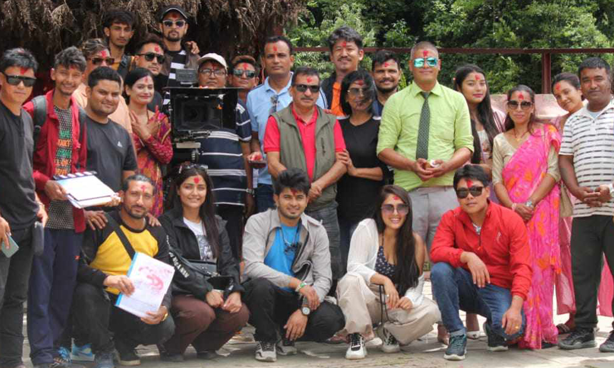 &lsquo;हामी तीन भाई&rsquo;को छायांकन सुरु 