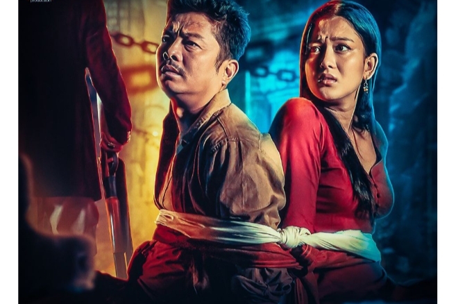  &lsquo;हात्तीछाप&rsquo;को नयाँ पोस्टर सार्वजनिक , बन्धक बनेका दया र उपासना 