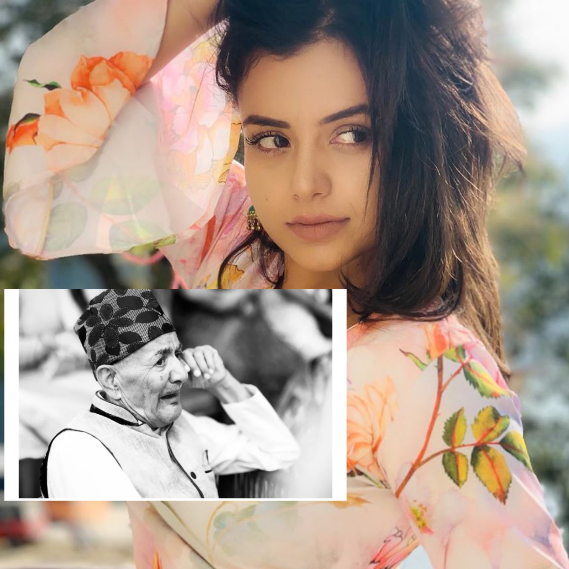 नायिका निता ढुङ्गानालाई पितृ शोक 