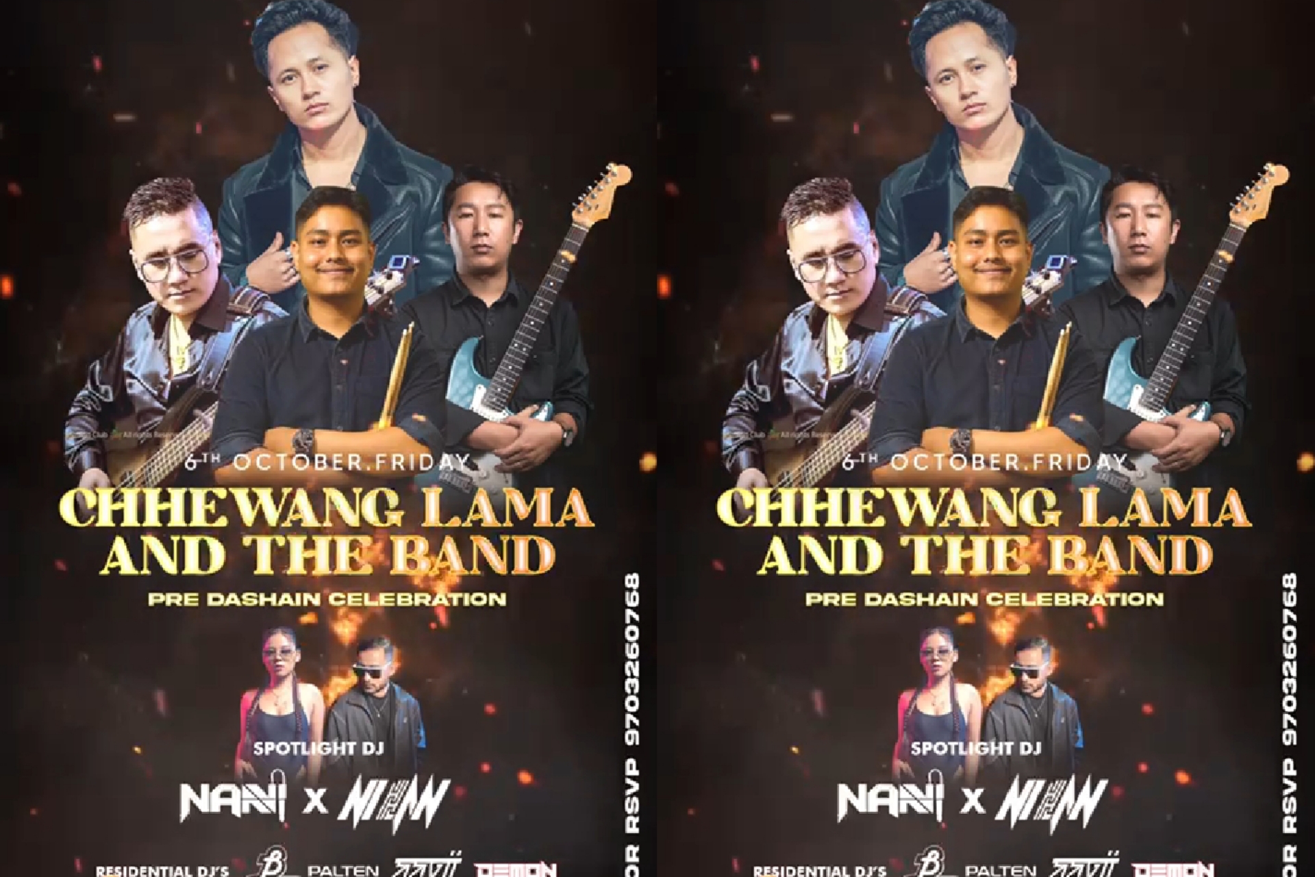 गायक छेवाङ लामाको अक्टोबर ६ मा क्लब प्ल्याटिनममा कन्सर्ट हुँदै 