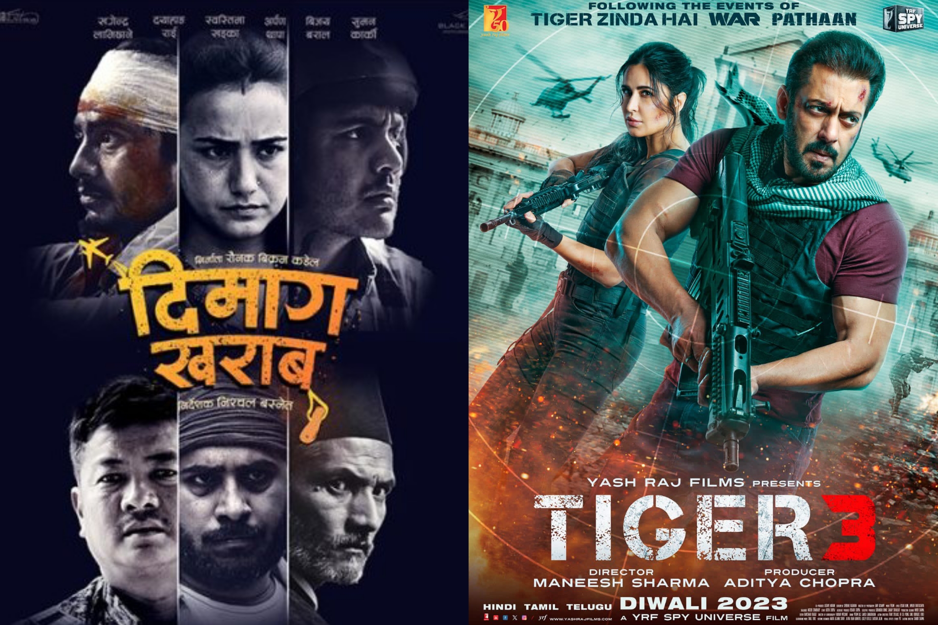 सलमानको `टाइगर ३&acute; को रिलिज मिति सर्दा  निश्चलको `दिमाग खराब&acute; लाई फाइदा 