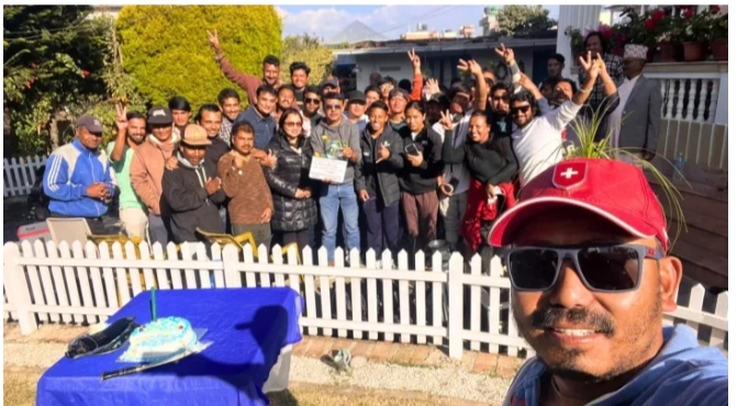 फिल्म  &lsquo;अन्जिला&rsquo;को छायांकन समापन 