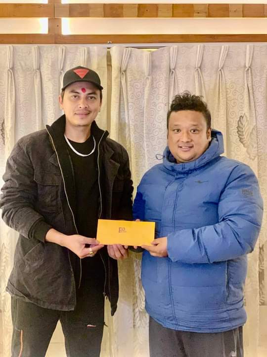 फिल्म &acute;मायाका रंगहरु&acute; मा पल अनुबन्धित