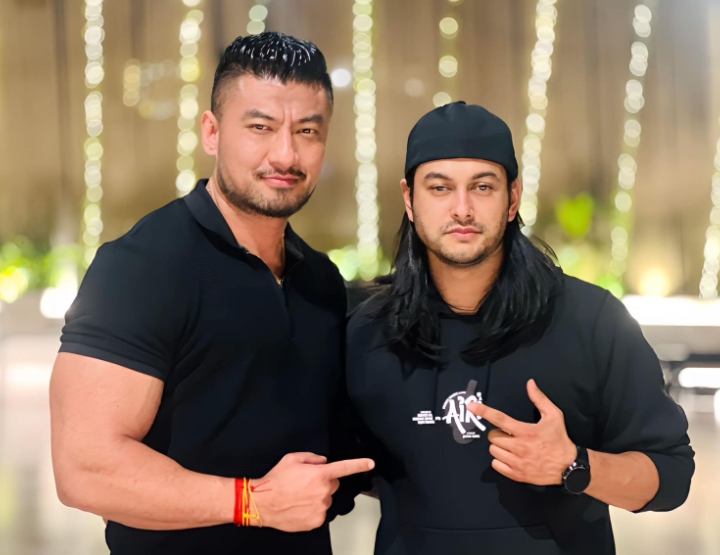 बलिउड अभिनेता सांगेसंग `ऐरी&rsquo; मा काम गर्दै प्रदीप