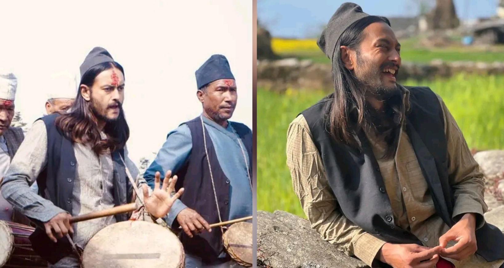 `पुजार सार्की&acute; मा प्रदीपको लूक्स यस्तो 