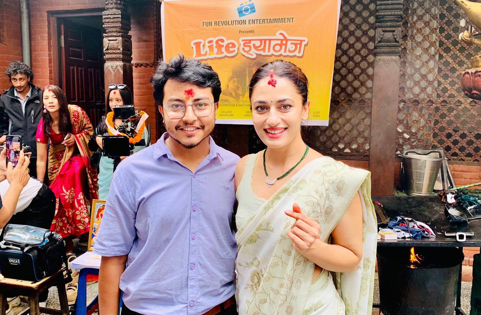 सुरक्षा र निमेषको प्रमुख भूमिका रहने 'लाइफ ड्यामेज'को शुभमुहूर्त