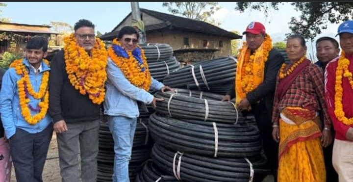 काभ्रेको दाप्चामा खानेपानी सुविधा पुन स्थापना: `छ्क्का पन्जा&acute; टिमको को सहयोग 