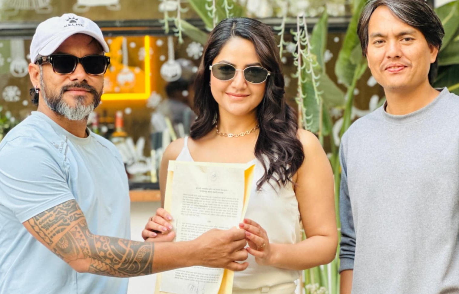 विराजको `महाराजधिराज&acute;मा बर्षा अनुबन्धित