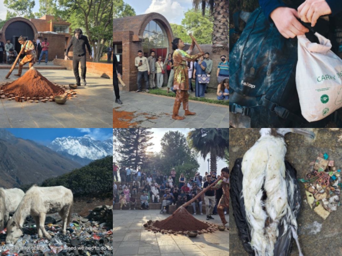 काठमाडौंमा सुरु भयो &lsquo;एट द टिपिङ पोइन्ट: आर्ट एण्ड इकोलोजी फ्रम द रूफटप अफ द वर्ल्ड&rsquo;