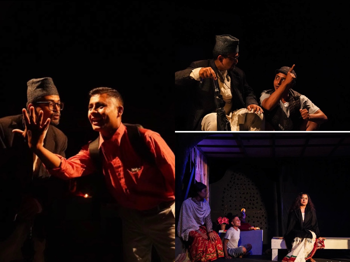 अभिनेत्री रेखा थापाको अभिनय रहेको नाटक "मिरा" कान्तिपुर थिएटरमा हाउसफुल