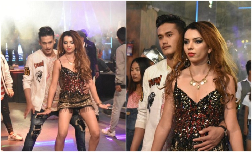 कार्टुञ्ज क्रुजका सरोजको अँगालोमा धमला पत्नी एलिजा (भिडियाे)