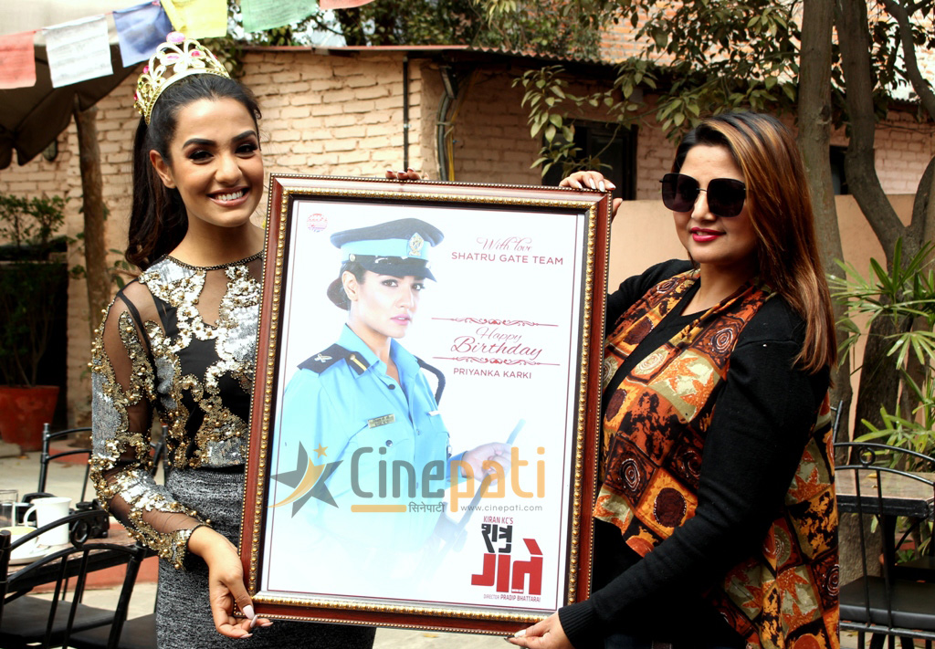 &lsquo;शत्रु गते&rsquo; टिमसँग मनाइन् प्रियंकाले जन्मदिन (फोटो फिचर)